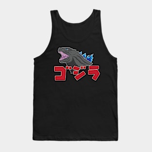 Godzilla Head Tank Top